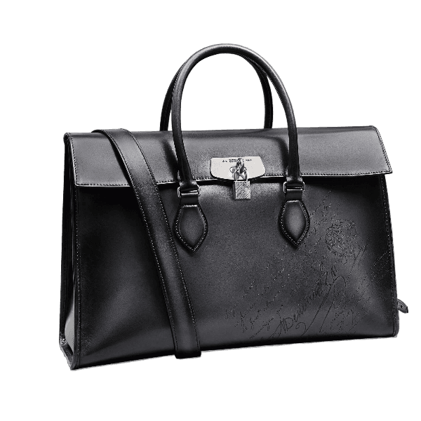 E'Mio Scritto Leather Briefcase